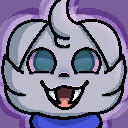 Pixel icon example. Pokemon character.