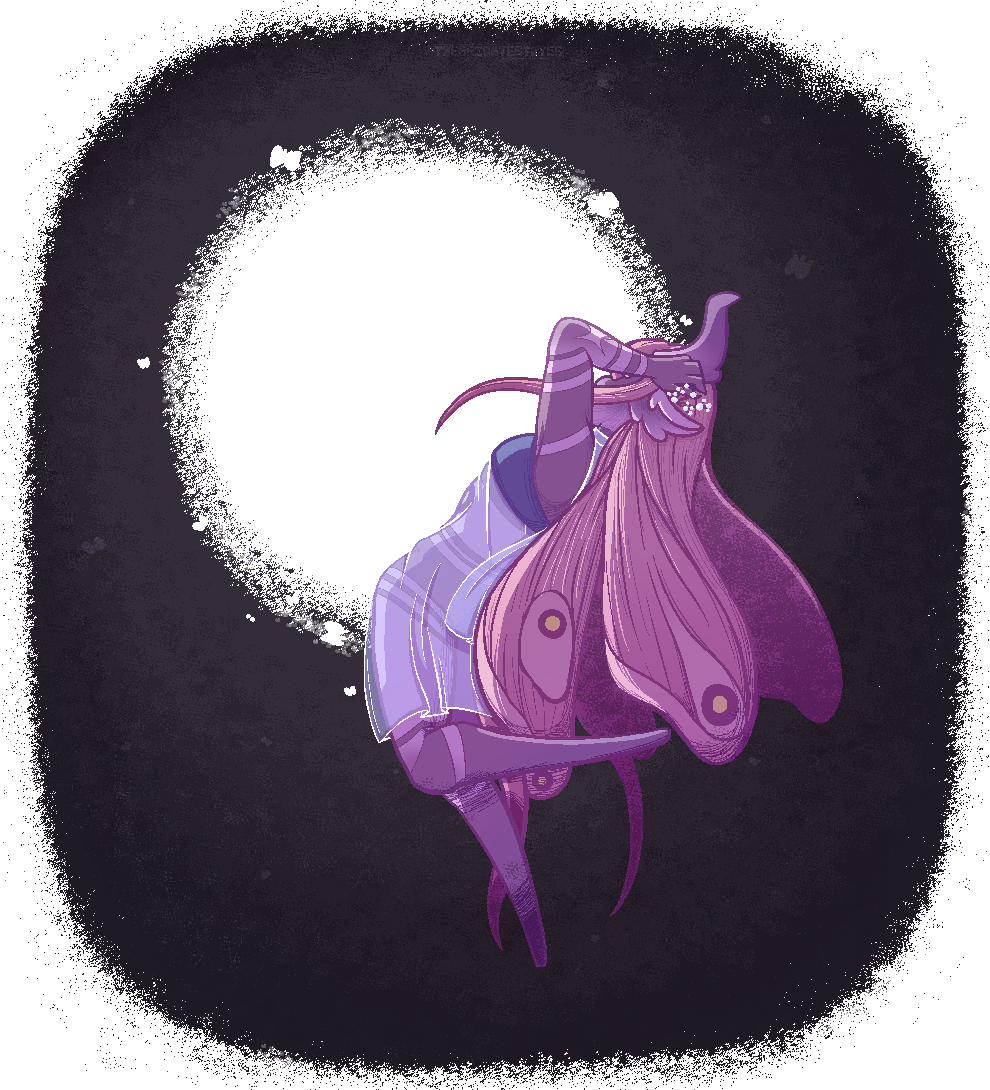 Fullbody full color piece with simple background example. Aliased lines. ~$90.