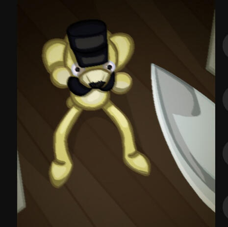 Fullbody full color piece with more complex background example. Teddy bear character. ~$95.