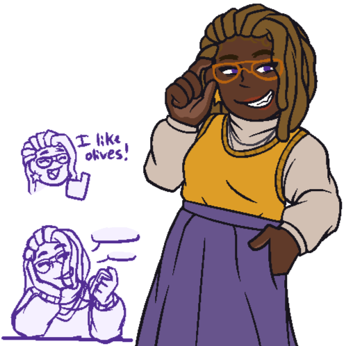 Fullbody flat color piece example. Includes two sketch level pieces. Human character. ~$95.