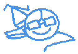 the artist (posed and smiling)